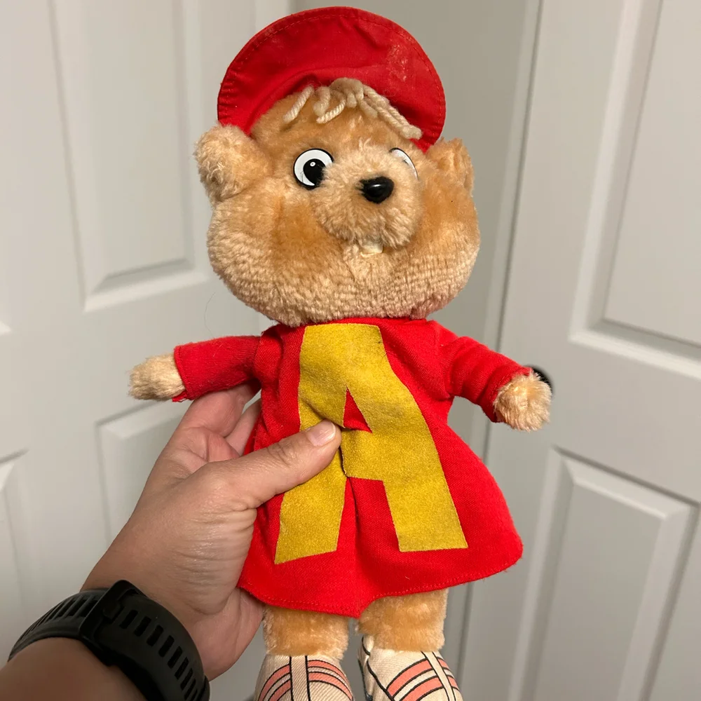 1983 vintage alvin and the chipmunks plush